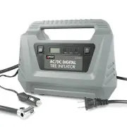 EL7316 Digital Display Dual AC DC 120V 12V Air Compressor Tire Inflator Portable