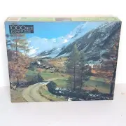 New 1000 Piece Jigsaw Puzzle by Whitman. Swiss Haven Switzerland Mountain