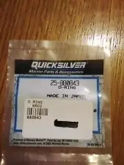 Mercury QuickSilver OEM 25-880843 O-Ring
