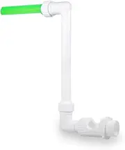 Byttlerom Pool Fountain Light, Waterfall Fountain Light Fountain for Above and Inground Pools with Adjustable Fun Sprinkler(B)