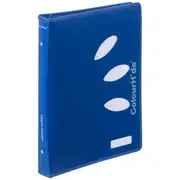ColourHide Zip Binder A4 2 D-Ring 25mm Classic Blue