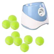Dog Automatic Ball Launcher With 3/6/9 Balls Durable Ball Throwing Machine For Small Medium Dog orange