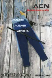 ACNTOYS 1/6 ACN001C Jeans Pants Male Clothes For 12'' Phicen TBLeague Figure