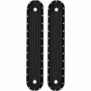 C1304-B Covingtons Turn Signal Eliminators, Dimpled, Black