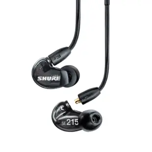 Shure Aonic 215 入耳式隔音耳機 SE215DYBK+UNI-A 黑色 香港行貨