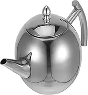 UTHCLO Stainless Steel Tea Kettle with Strainer Induction Compatible Teapot for Loose Leaf Tea and Easy to Clean Restaurants and Cafes