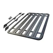 4X4FORCE 180 x 142.5cm Al-Alloy Roof Rack Platform with Rail for Universal Dual
