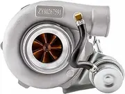 Billet Turbo GT25 GT28 GT2871 GT2860 T25 AR.60 .64 Water+Oil Cold + 2.5" 64mm 8PCS PIPING Kit
