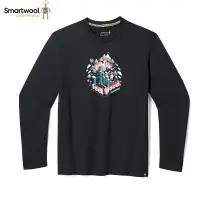 在飛比找蝦皮商城優惠-【SmartWool 美國】中性款 塗鴉長Tee Go Fa