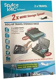 Space Vac Space Saver Travel Vacuum Storage Bags (Pack of 2)
