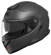 Shoei Neotec 3 Solid Motorcycle Modular Helmet Matte Deep Grey
