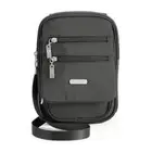 Baggallini Crossbody bag RFID JOURNEY multipocketed Gray small NWT women men