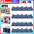 4Pcs Wine Rack Stackable Bottle Holder Countertop Bottle Rack Wine Can Organizer