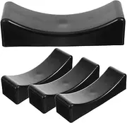 BESPORTBLE 4Pcs Dumbbell Storage Holders Durable Weight Stands with Stable Base Design for Home Gym Living and Office Use Dumbbell Heads and Prevents Tipping