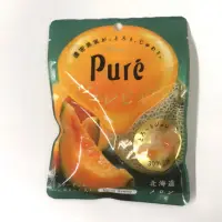 在飛比找蝦皮商城優惠-甘樂Kanro Pure鮮果實夾餡軟糖 - 北海道赤肉哈密瓜