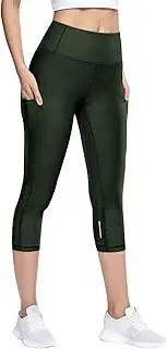 [Generic] Drying Quick Elastic Point Yoga Pants Tight Women's Reflective Pants Yoga Yoga Shape Leggings Comfy Fit Sexy Tight, Army Green, Small