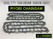 Chainsaw Chain Suit Ryobi Pole Pruner RPP750S 200mm Bar (2 x Chains)