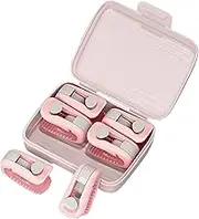 IXIGER Duvet Cover Clips Plastic Comforter Grippers Quilt Anti Movement Clip No Pins Safe Design 6PCS for Fixing The Bedroom Quilt,Curtains and Clothes