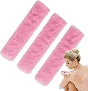 Mesh Washcloths for Body | African Mesh Cloth Shower Net Scrubber Washcloth, Dead Skin Removal Bath Sponges for Women & Men