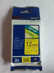 BROTHER P-TOUCH TAPE TZ-631 BLACK ON YELLOW 12MM