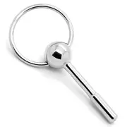 Blow Pop Penis Plug with Ring, Beginners Comfortable Hollow Male Urethral Plug