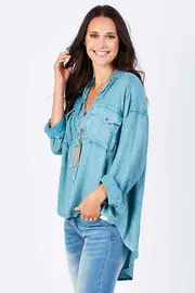 Fallen Angel Shirt--BOHO-263
