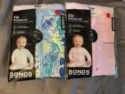 2x Bonds Zip Wondersuit Size 1