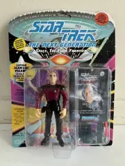 Star Trek The Next Generation Figurines x 9 (1993/1994 Sealed In Box)