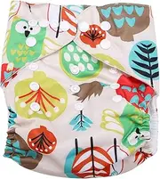 XIYINAPST Swim Diaper Reusable Infant Washable Pocket Cloth Hook Loop Operating System Size Adjustable (BL015)