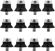Football Shoe Replacement Parts,WizeFolk 12 Pcs Rugby Boot Metal-Tipped Studs,Cleats for Training,Running Gripper Spikes Nylon 13 mm 16 mm