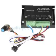 CNC WS55-220 Brushless Spindle BLDC Motor Driver Controller MACH3 Speed 500W 48V