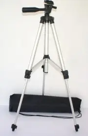 50" Photo/Video Pro Tripod With Case for Sony DSC-WX350 DSC-W830
