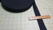 10 Yards Black Soft Knit Elastic New Off The Roll 1.5'' Wide NEW US SHIPPER
