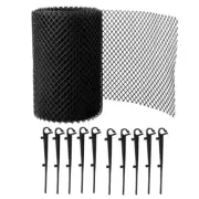 Customizable Gutter Protection 6m Plastic Mesh Cover for Leaf Guarding