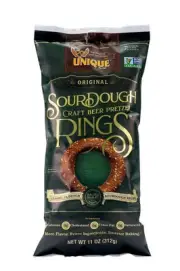 Unique Pretzel Sourdough Craft Beer Pretzel Rings 11 Ounce