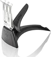 Furi Diamond Fingers Knife Sharpener, premium knife sharpener with patented sharpening system, exclusive industrial grade diamond coating, easy to use, safe to handle, 25-year guarantee, black