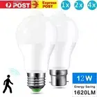 E27 B22 12W Auto PIR Sensor Motion Smart LED Bulb Light Lamp Globe Energy Saving