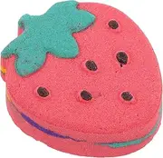 Cute Bubble Making Strawberry Bath Salt Fun Bath Toy Relaxation Present