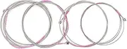 Pack of 4 Bass Guitars String Instrument Replacement Strings Repairing Cord Maintenance for Professional Beginner