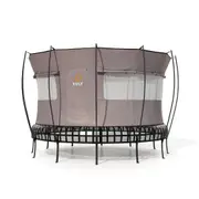 VULY Thunder 2 Extra Large 15ft Springless Trampoline with Enclosure - Round Trampolines Bundle With Tent Wall and Shade Cover