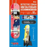 在飛比找樂天市場購物網優惠-盒裝10款【日本正版】名偵探柯南 迷你滑板吊飾 盒玩 迷你滑