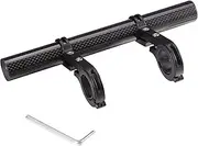 Yizhet Bike Handlebar Extender, Lightweight Durable Aluminum Alloy Double Bicycle Handlebar Extension Bracket for Holding Motorcycle E-Bike Lamp Speedometer GPS Phone Mount Holder