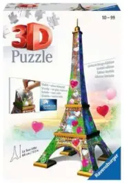 Ravensburger 3D Puzzle 216pc La Tour Eiffel Love Edition 1183-1