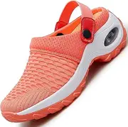 [Uincin] Orthopedic Air Cushion Platform Mesh Mules Clogs for Women – Lightweight Summer Walking Sandals, Breathable Slip-Ons, Anti-Skid Beach Shoes, and Outdoor Slippers