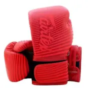 FAIRTEX BGV14R MUAY THAI MMA BOXING GLOVES RED 10-16OZ