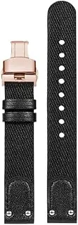 [AMGHCGTEEW] Nylon Canvas Watch Strap Fit For DW Fit For Daniel Fit For Wellington Spring Pastel 12mm 14mm Pink Off-white Black Green With Rivet Women Watchband