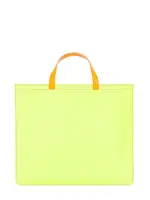 [Comme Des Garçon Wallet] Comme Des Garçon Wallet-Super Fluo Leather Tote Bag-Donna UNI