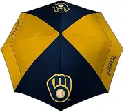 Team Effort Milwaukee Brewers 62" WindSheer® Lite Umbrella