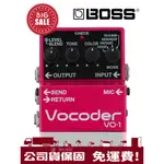 萊可樂器 BOSS VO-1 人聲 效果器 VOCODER VO1