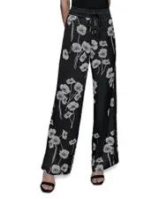 Karl Lagerfeld Paris Floral Print Pants